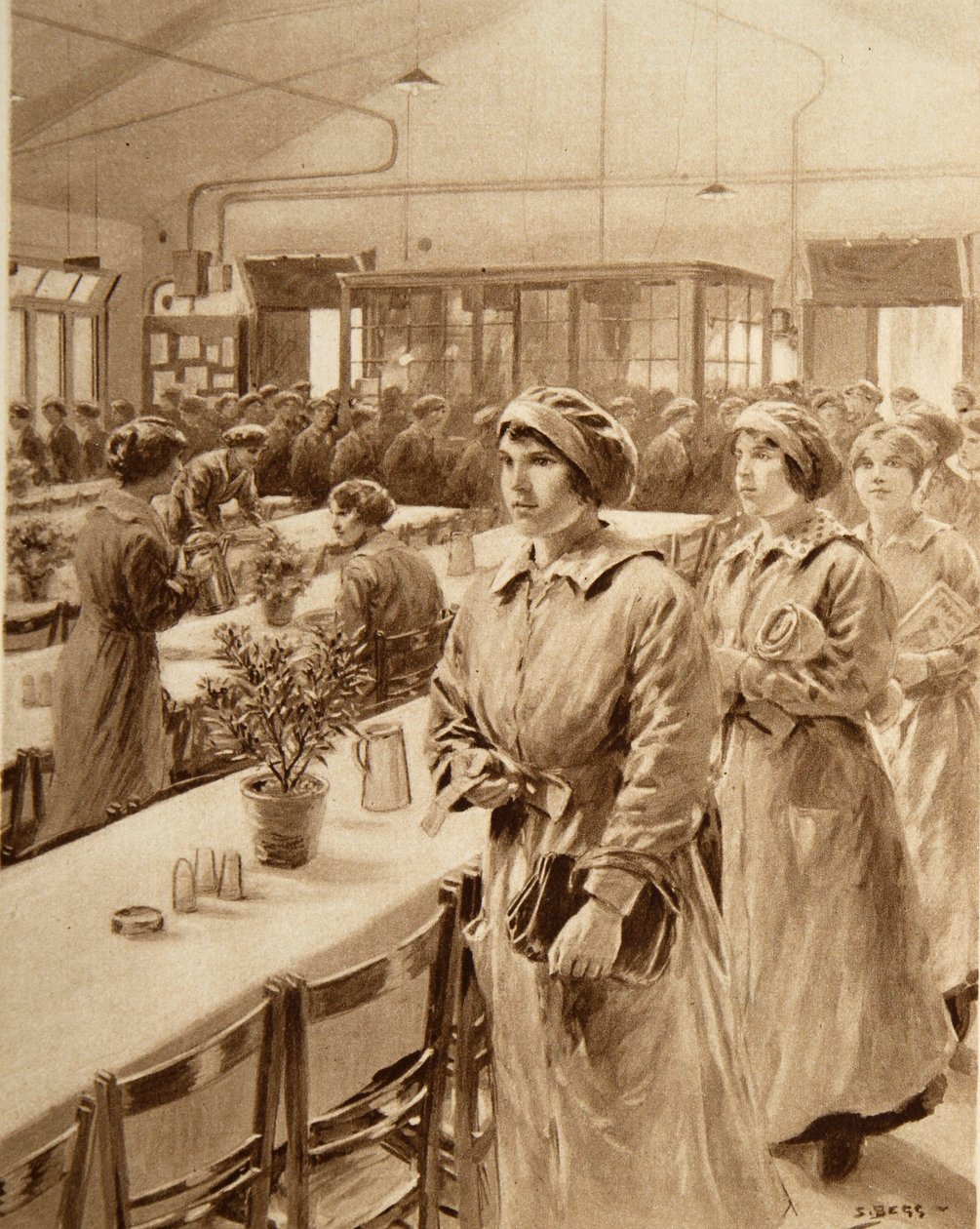 Robotnice zbrojeniowe, 1914-19 autorstwa Samuel Begg