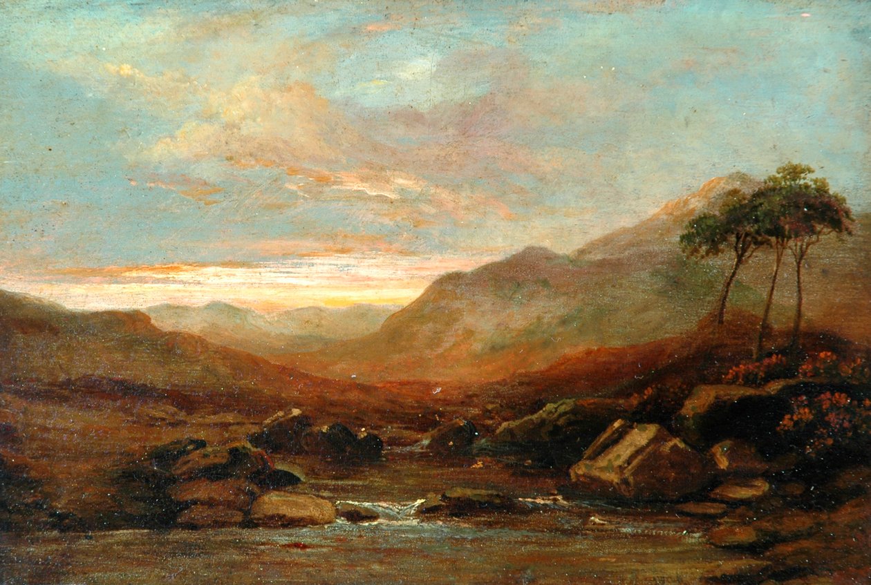 Krajobraz, 1822 autorstwa Samuel Bough