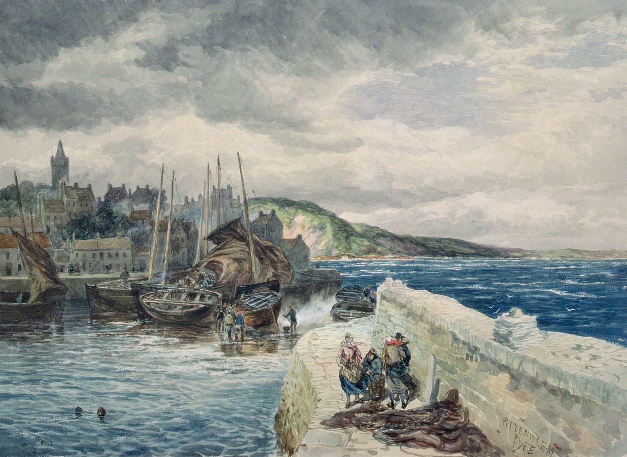 Pittenweem, Fife autorstwa Samuel Bough