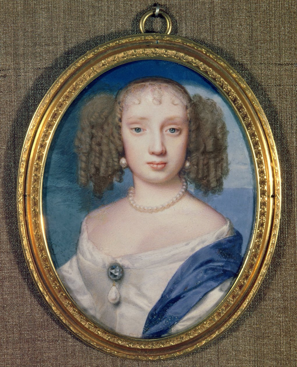Księżna Orleanu, c.1665 autorstwa Samuel Cooper