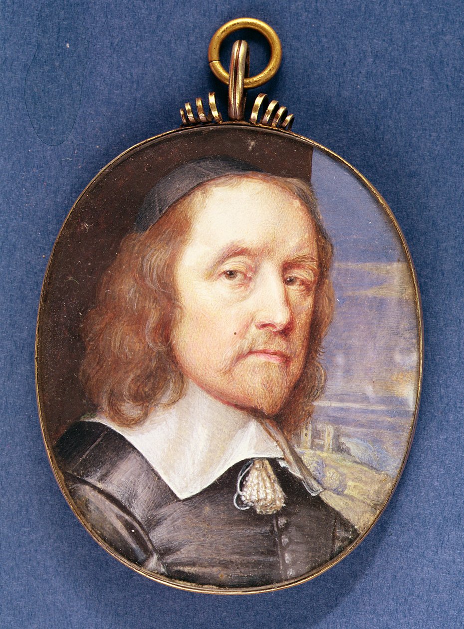 Portret Inigo Jonesa (1573-1652) autorstwa Samuel Cooper