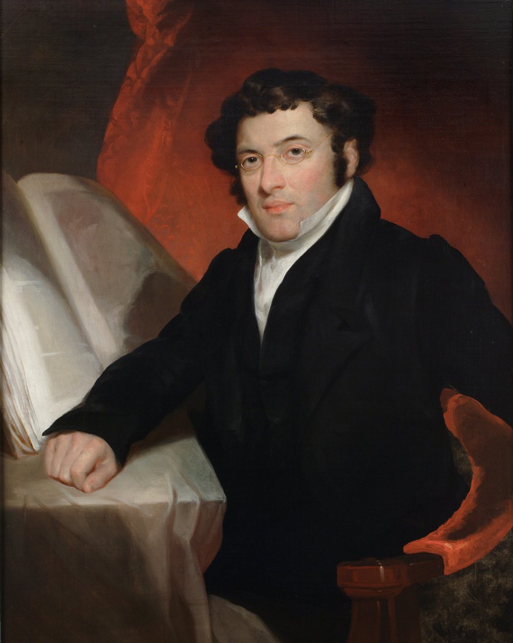 Dr Frederick Gore King, 1827-28 autorstwa Samuel Finley Breese Morse