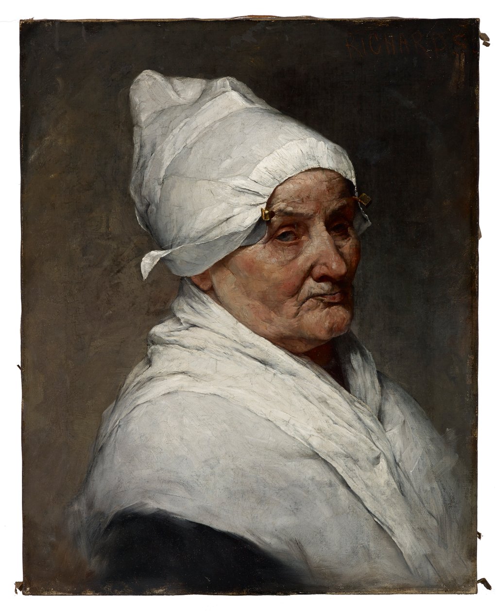 Stara wieśniaczka autorstwa Samuel G. Richards