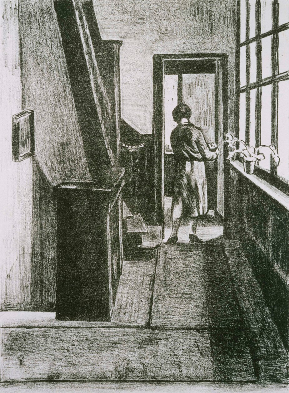 Korytarz autorstwa Samuel Halpert