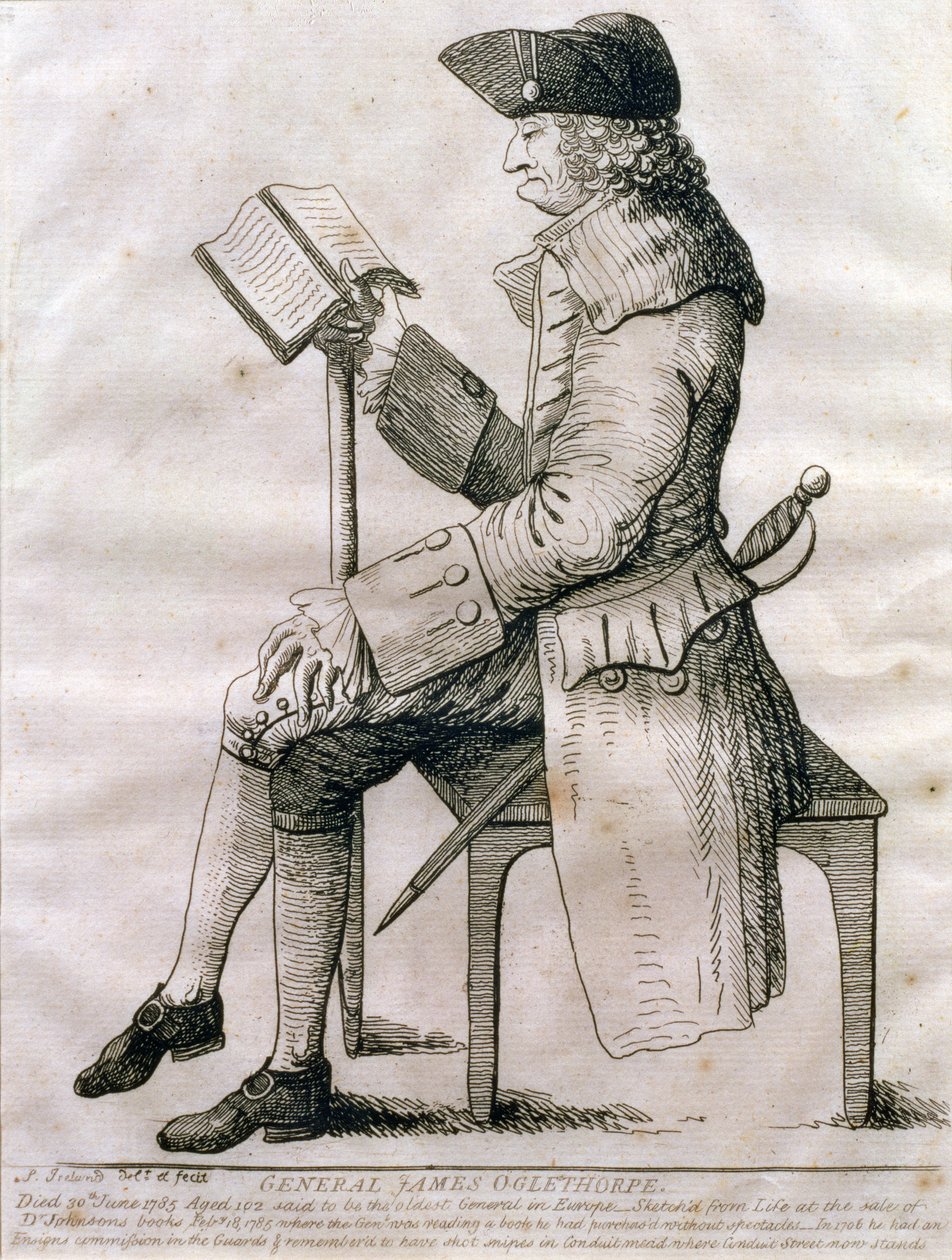 Portret generała Jamesa Edwarda Oglethorpe