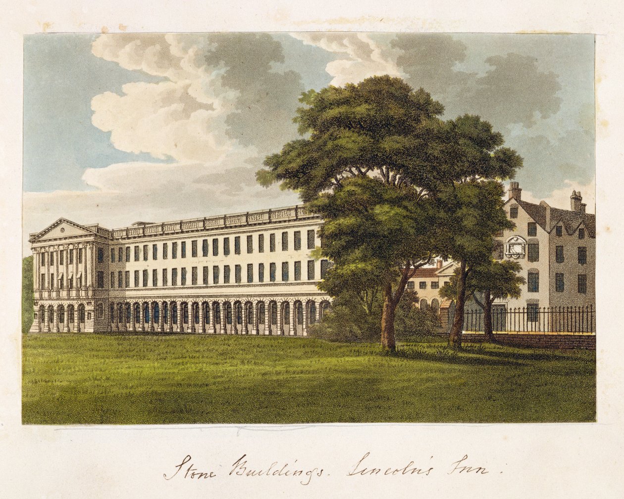 Kamienne budynki, Lincoln