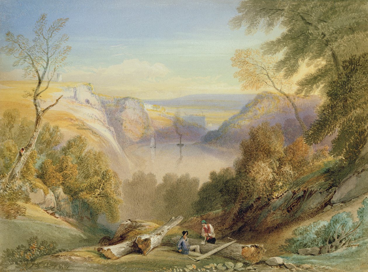 Avon Gorge z Leigh Woods, patrząc w stronę St. Vincent Rocks autorstwa Samuel Jackson