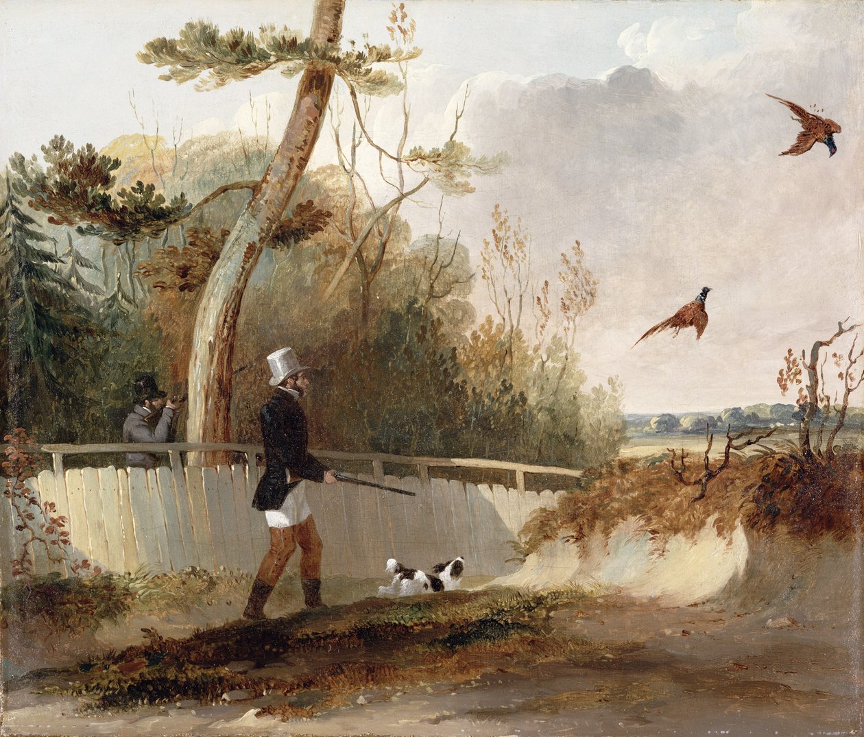 Strzelanie do bażantów autorstwa Samuel John Egbert Jones