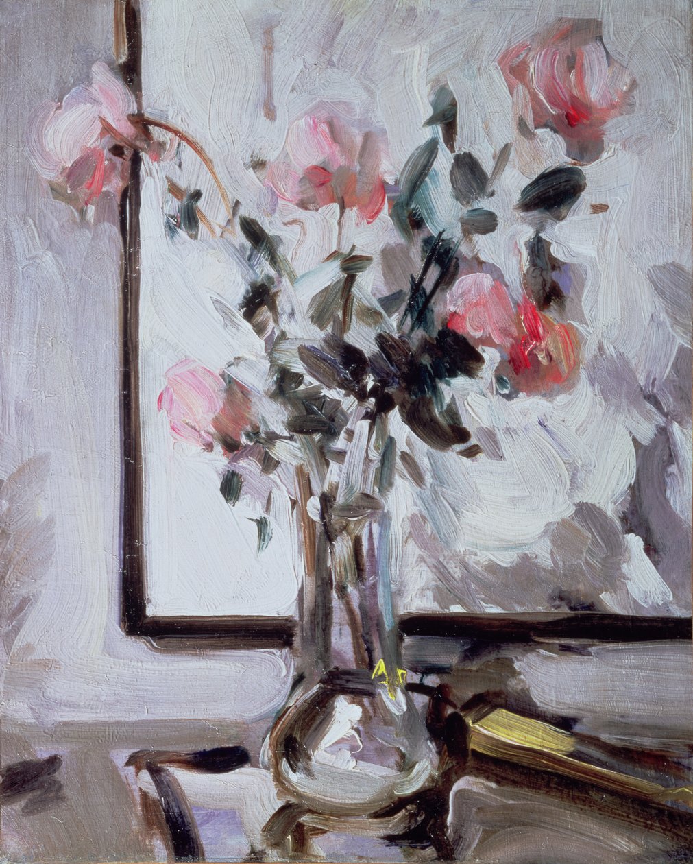 Martwa natura z różami autorstwa Samuel John Peploe