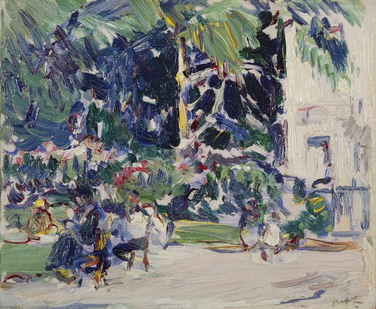 Ogrody Luksemburskie, Paryż autorstwa Samuel John Peploe