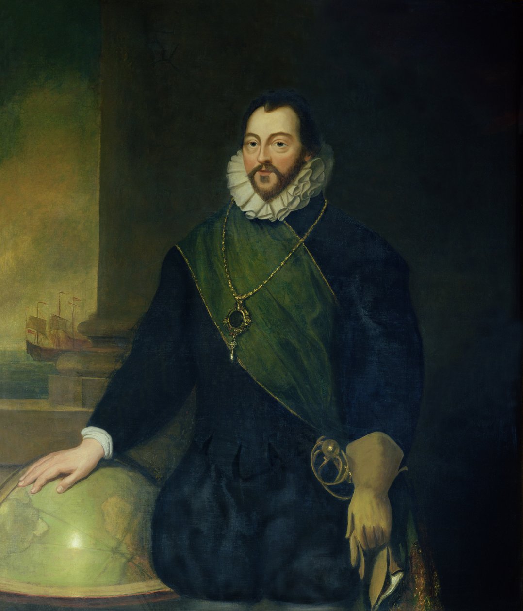 Sir Francis Drake autorstwa Samuel Lane