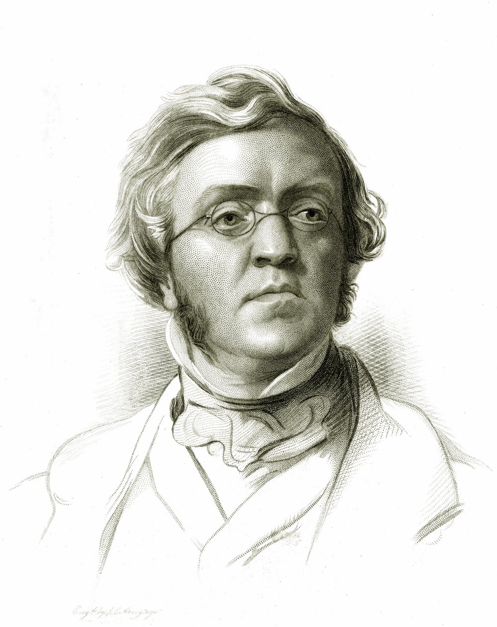 William Makepeace Thackeray (1811-63) autorstwa Samuel Laurence