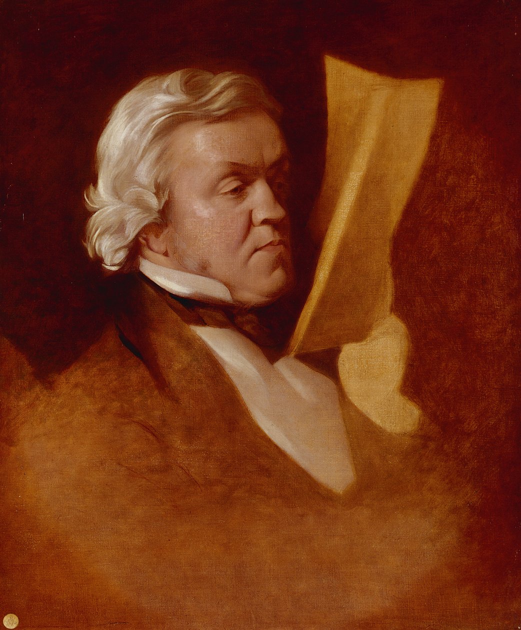 William Makepeace Thackeray, ok. 1864 r. autorstwa Samuel Laurence