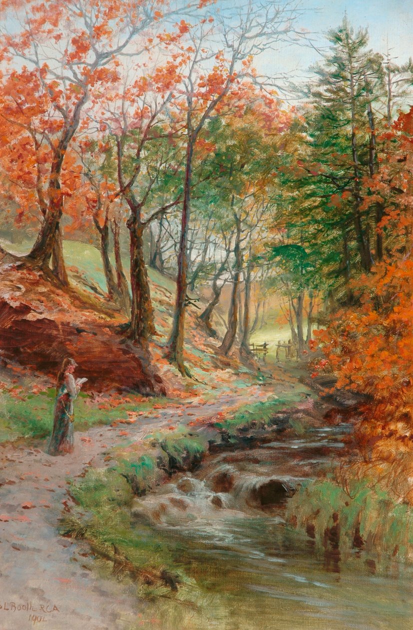 W pobliżu Dean Wood, Rivington, 1901 autorstwa Samuel Lawson Booth