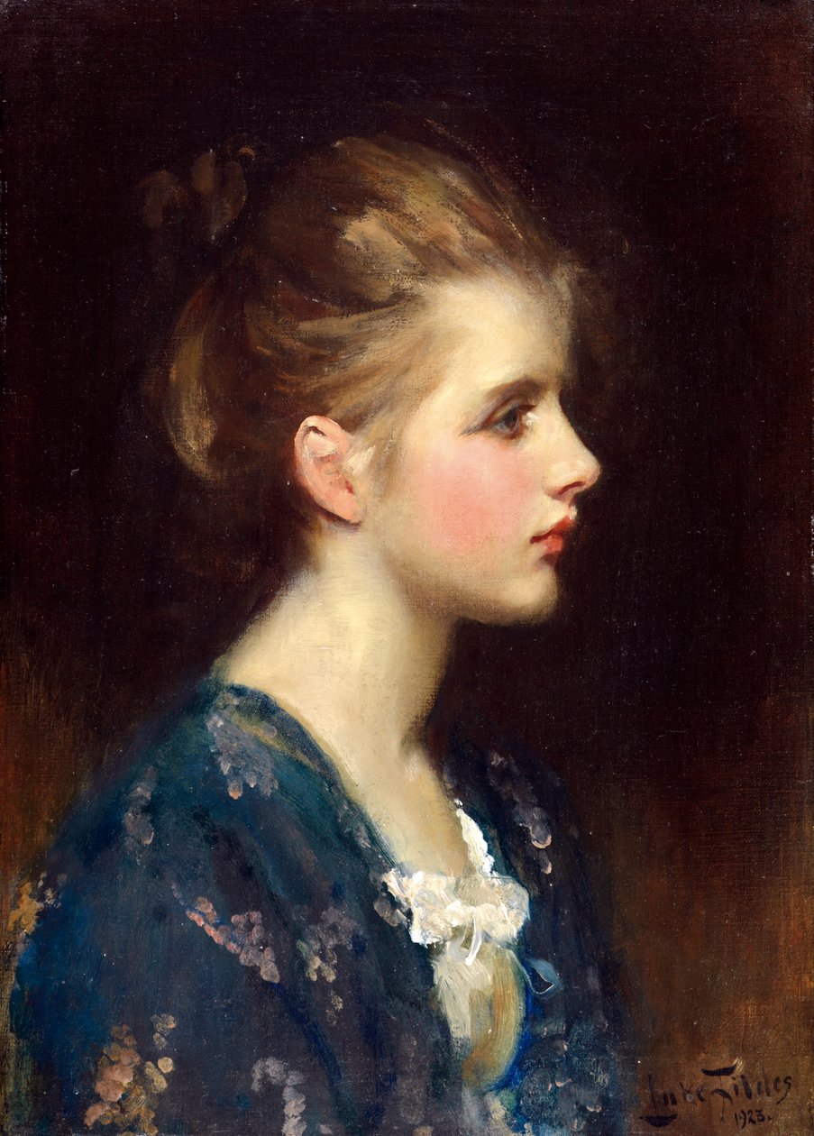 Nina, 1923 autorstwa Samuel Luke Fildes