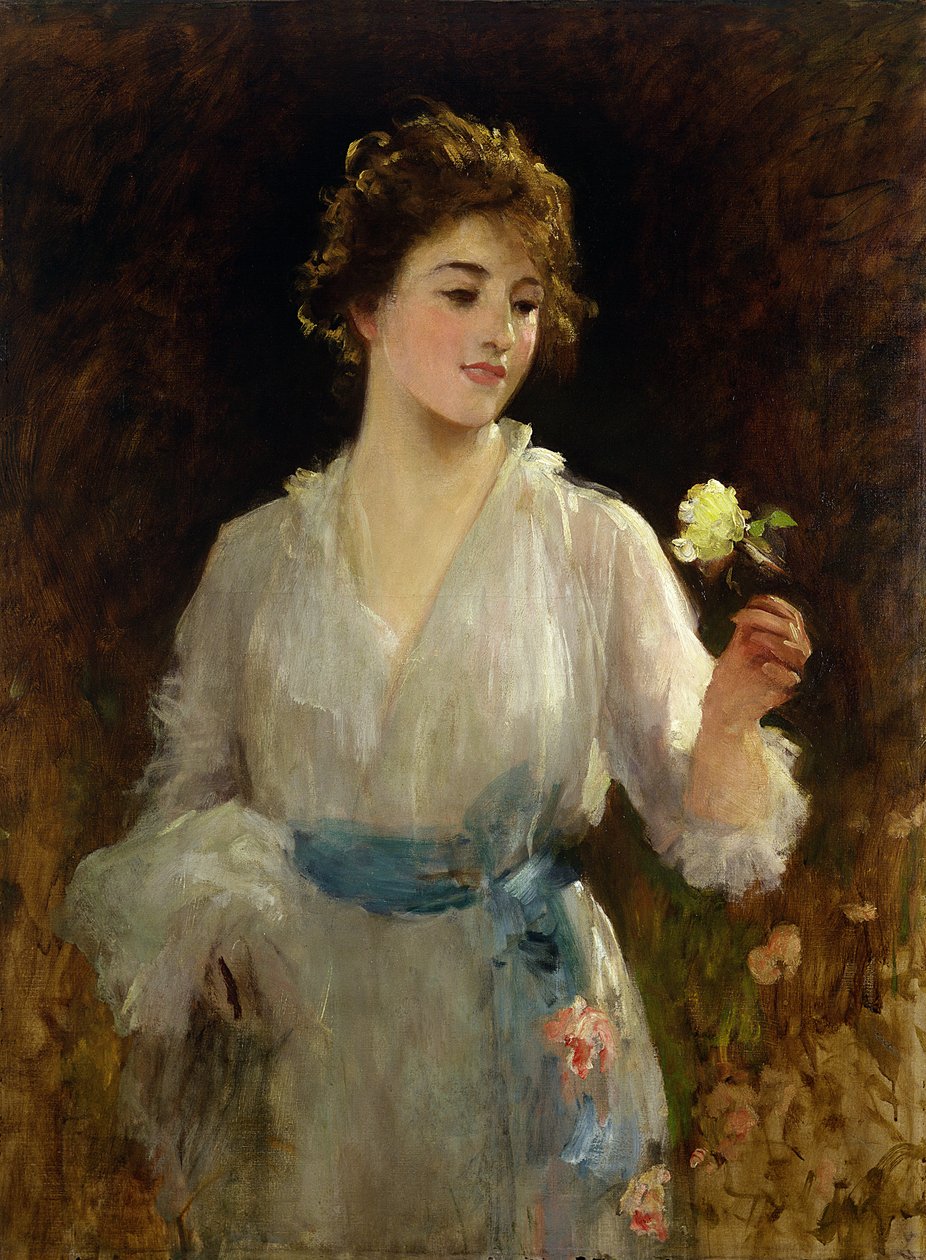 Żółta Róża autorstwa Samuel Luke Fildes