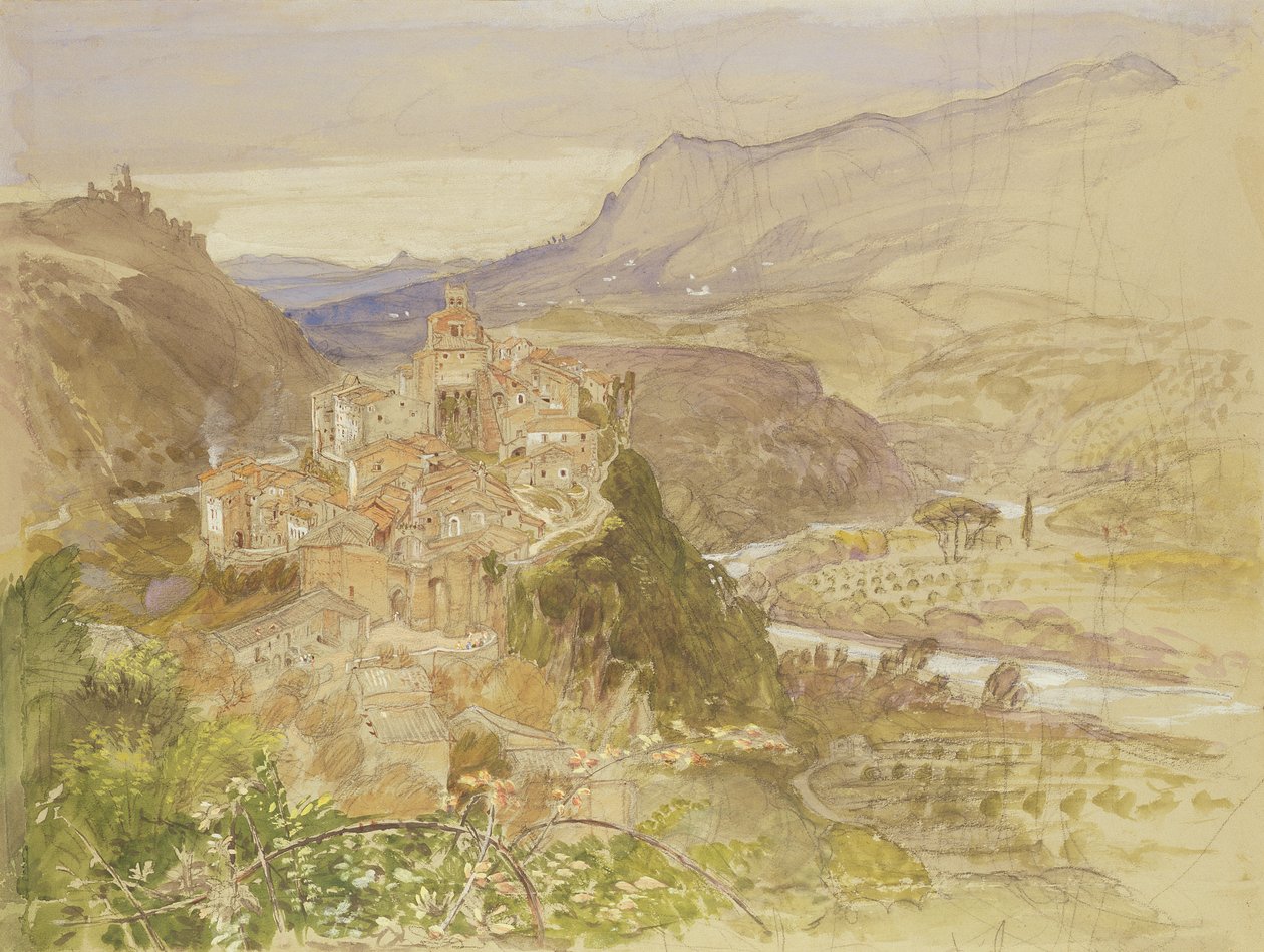 Włoski krajobraz autorstwa Samuel Palmer