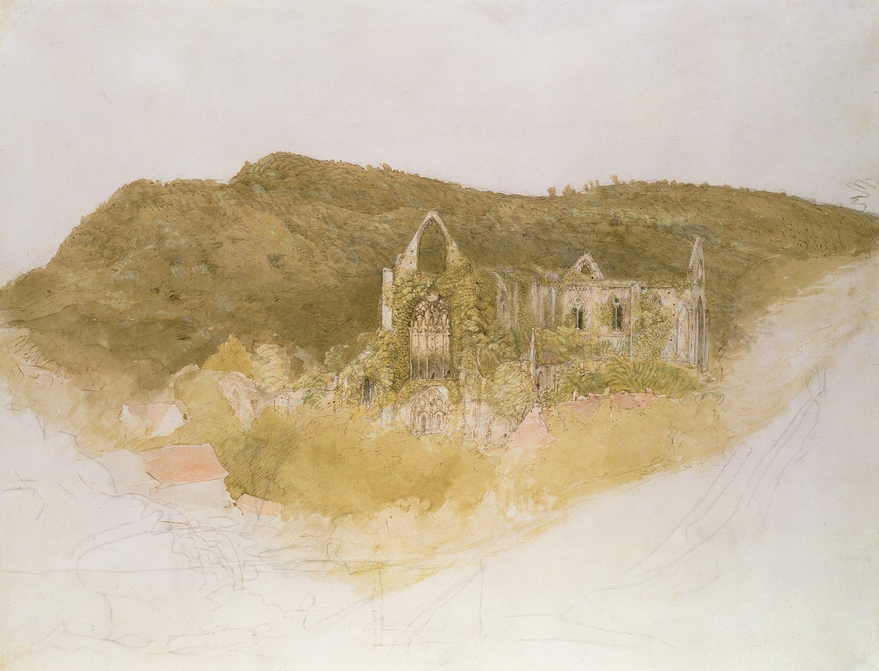 Opactwo Tintern autorstwa Samuel Palmer