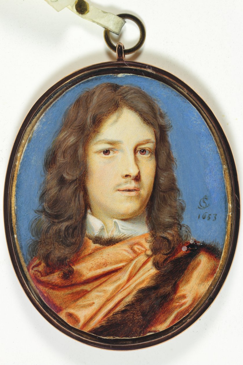 Dżentelmen o imieniu Abraham Cowley autorstwa Samuel (cicle of) Cooper