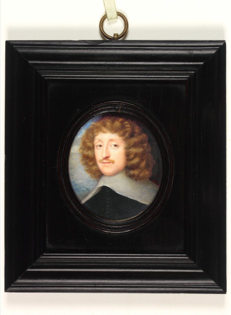 William Villiers, 2. wicehrabia Grandison (akwarela na welinie) autorstwa Samuel (cicle of) Cooper