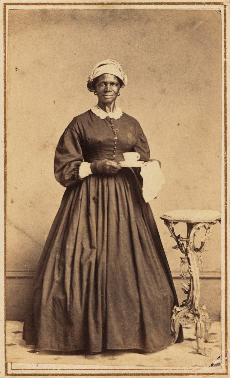 Portret kobiety, 1864-1865 (zdjęcie) autorstwa Samuel A. Thomas