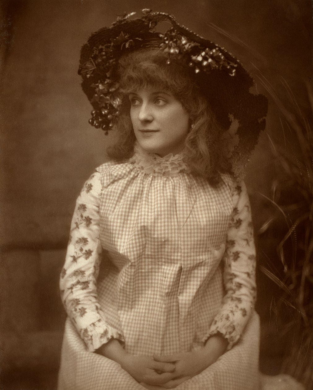 Minnie Palmer, amerykańska aktorka, 1884 autorstwa Samuel A Walker