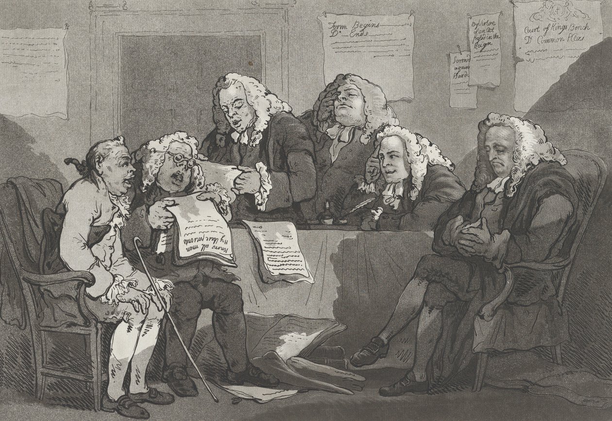 Niepokój, 21 grudnia 1785 r. autorstwa Samuel Alken
