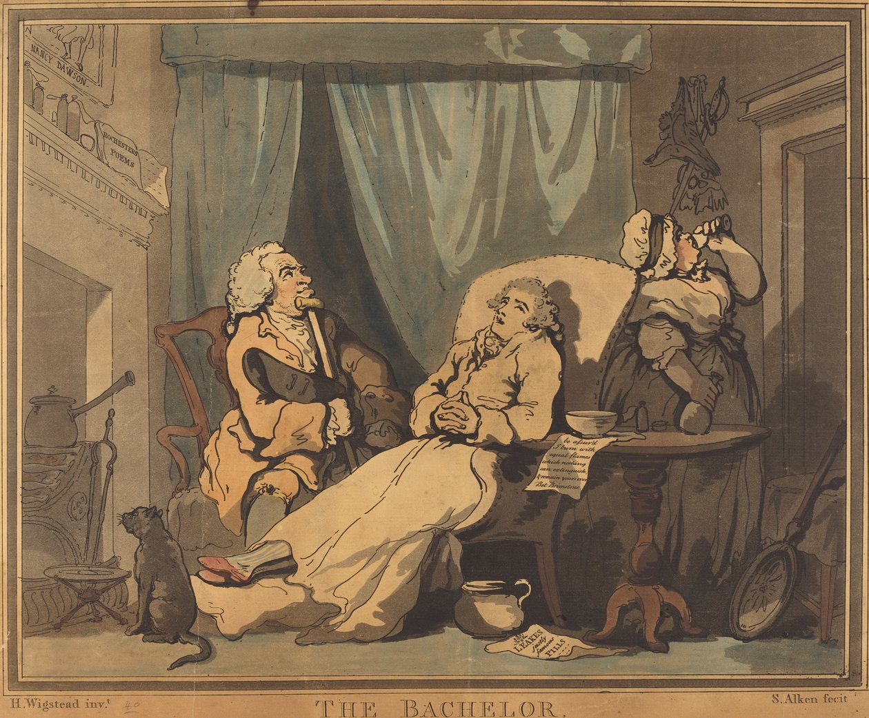 Kawaler. autorstwa Samuel Alken