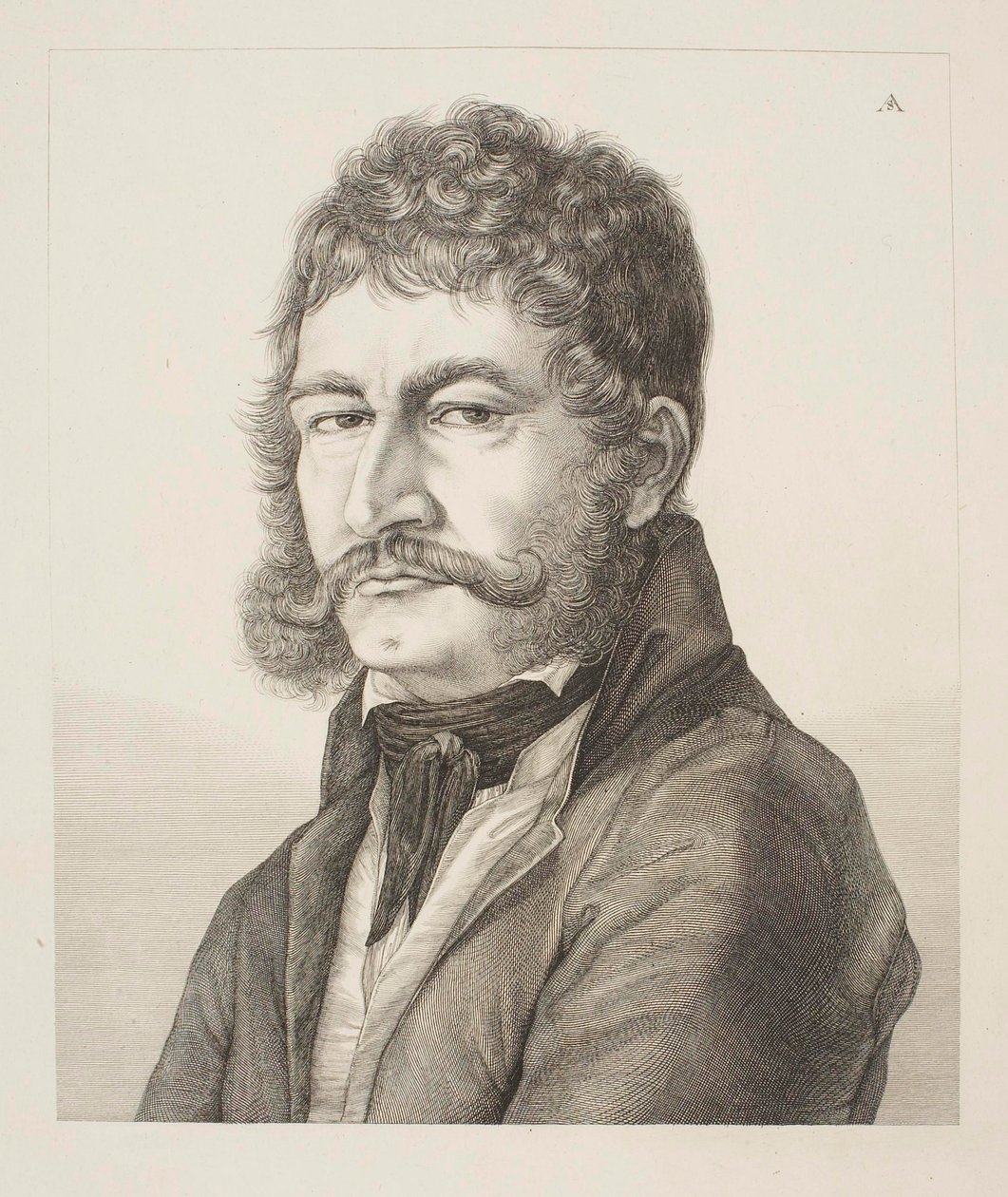 Konsul generalny Bernardino Drovetti autorstwa Samuel Amsler