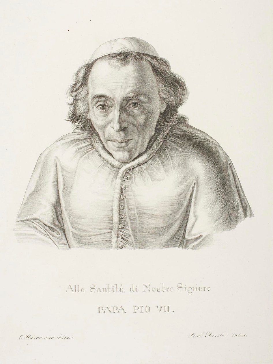Pius VII autorstwa Samuel Amsler