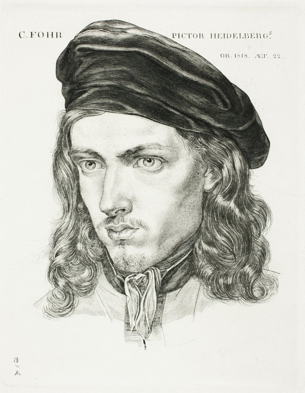 Portret Carla Philippa Fohr