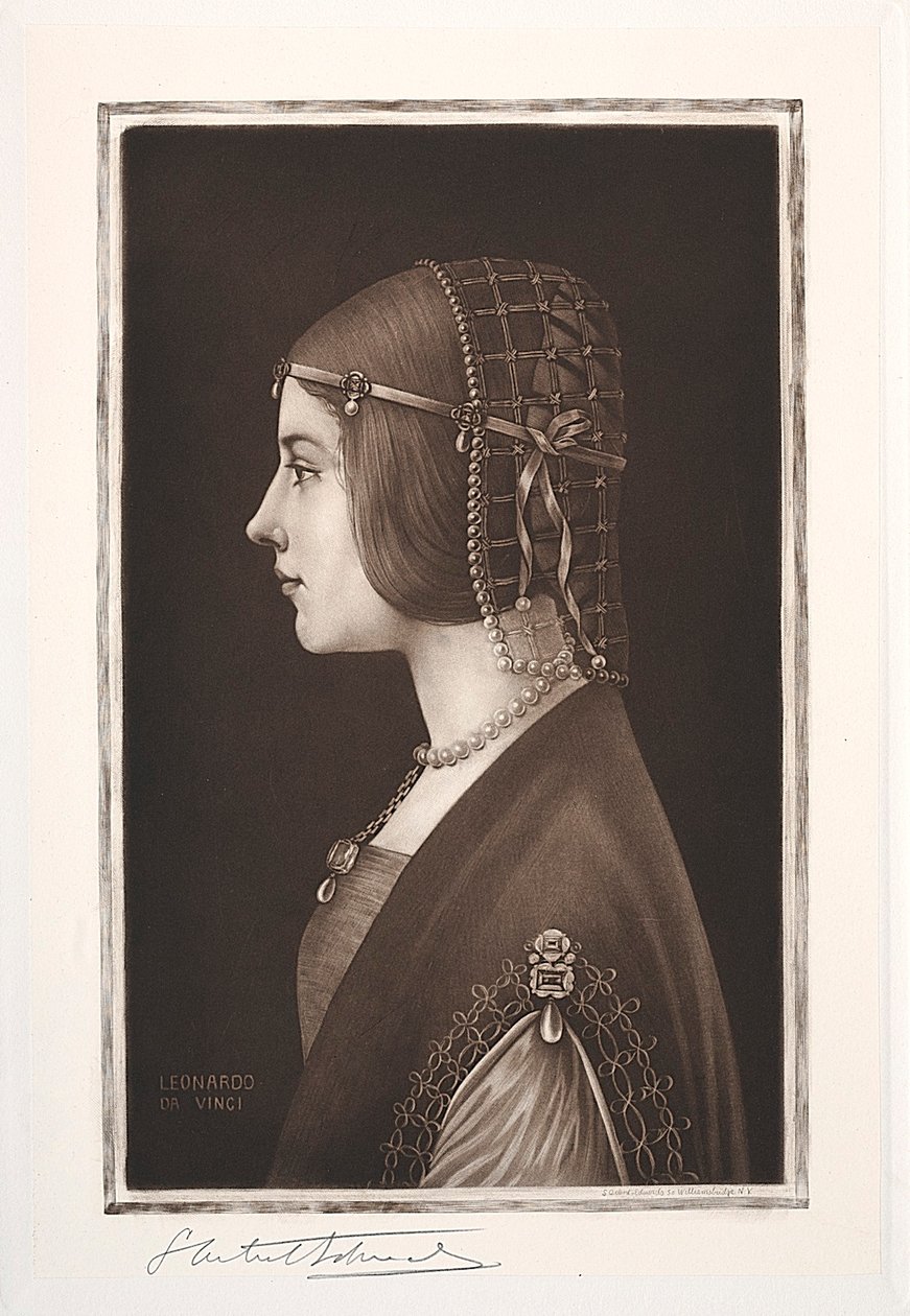 Beatrice DEste, XIX-XX w. autorstwa Samuel Arlent Edwards
