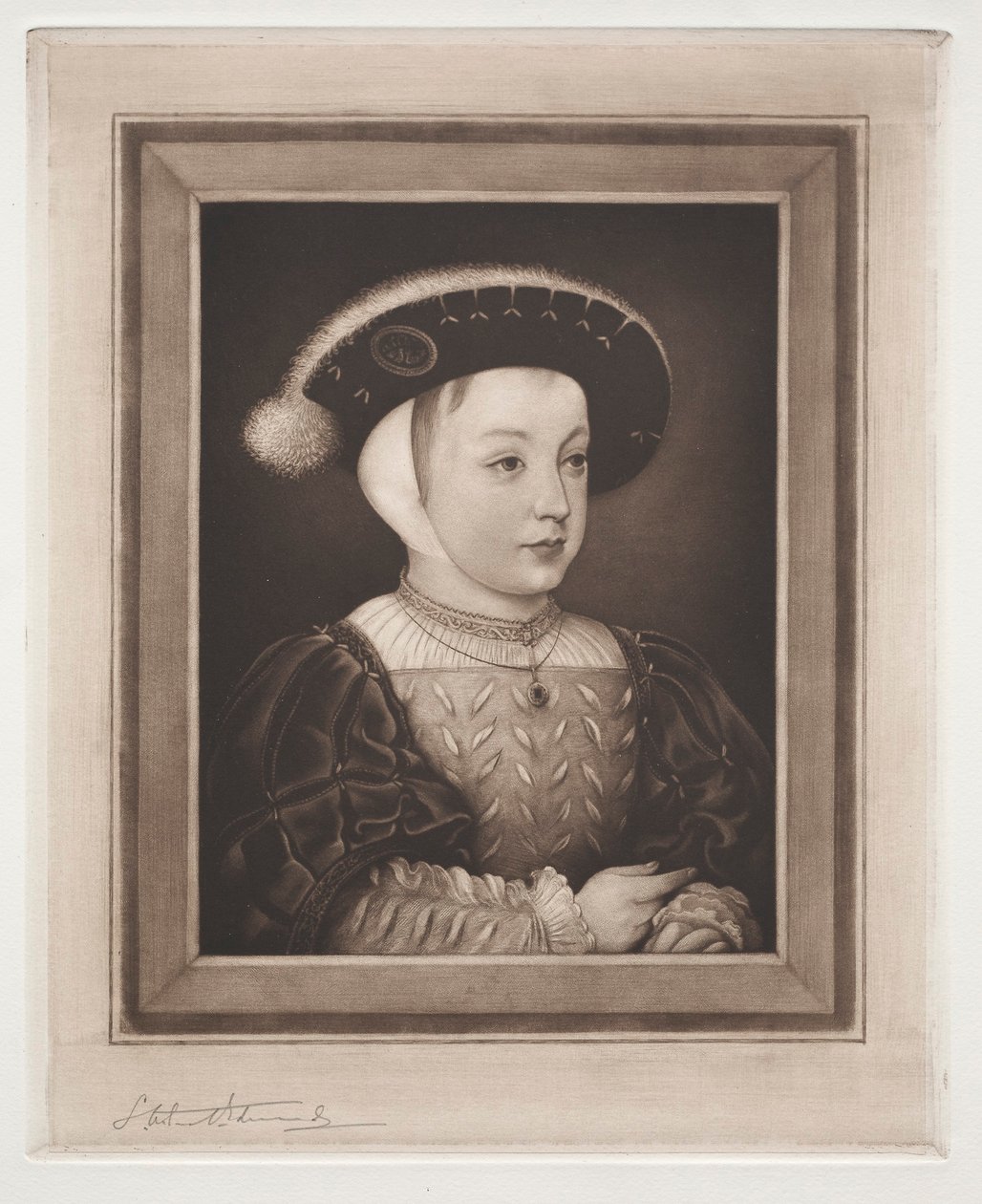 Franciszek II Delfin z Francji, XIX-XX w. autorstwa Samuel Arlent Edwards