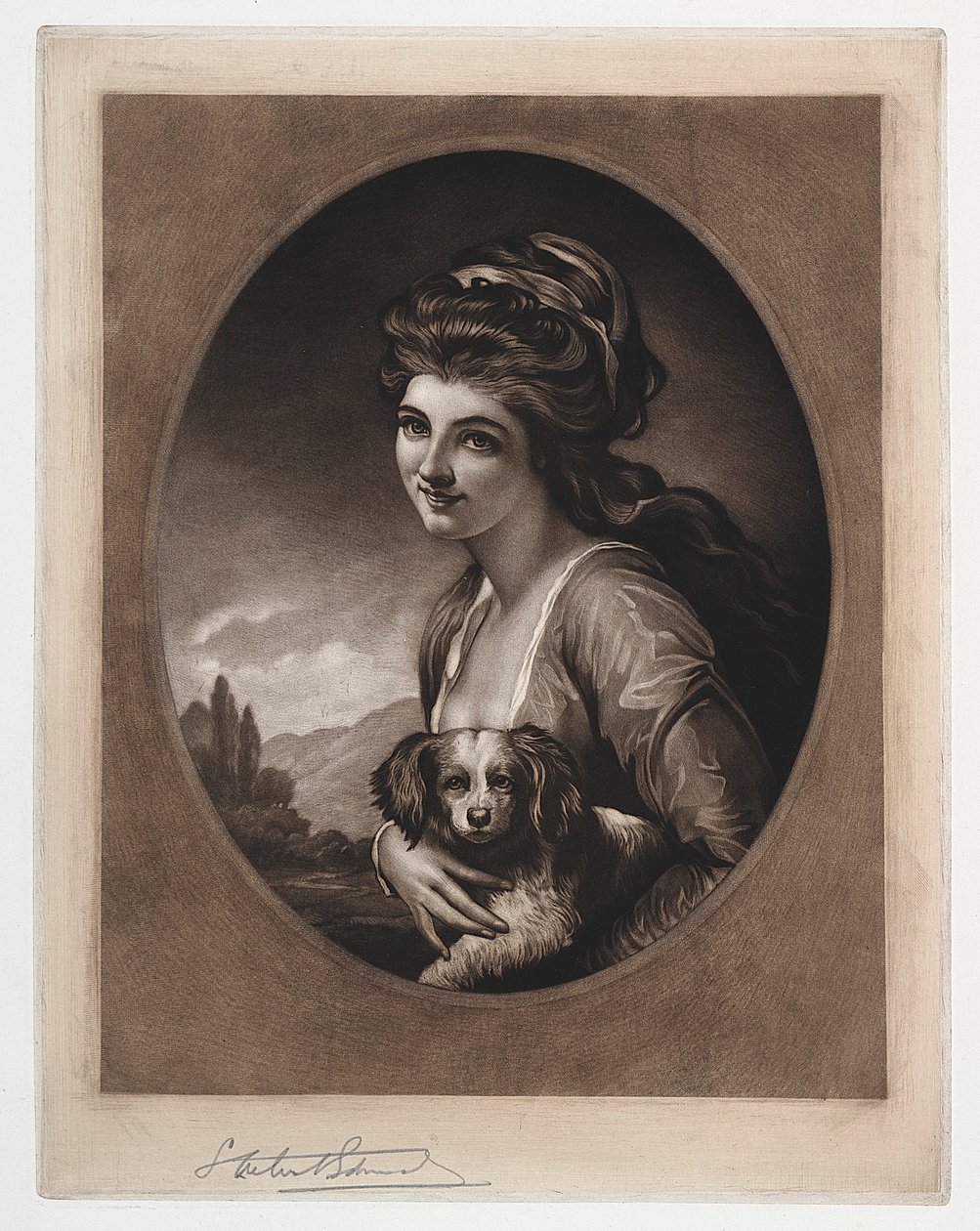 Lady Hamilton jako natura, XIX-XX wiek. autorstwa Samuel Arlent Edwards