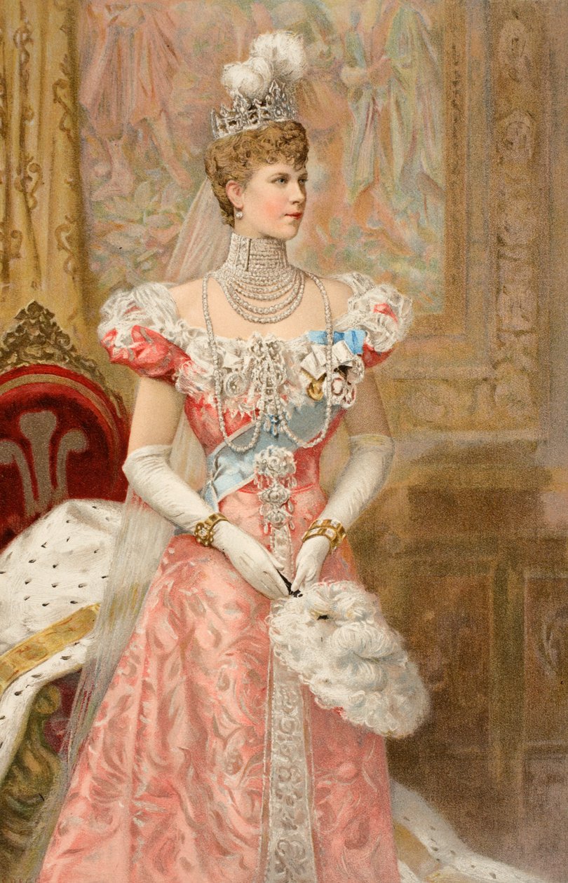 Jej Królewska Wysokość Księżniczka Walii, z „The Illustrated London News”, 1902 autorstwa Samuel Begg