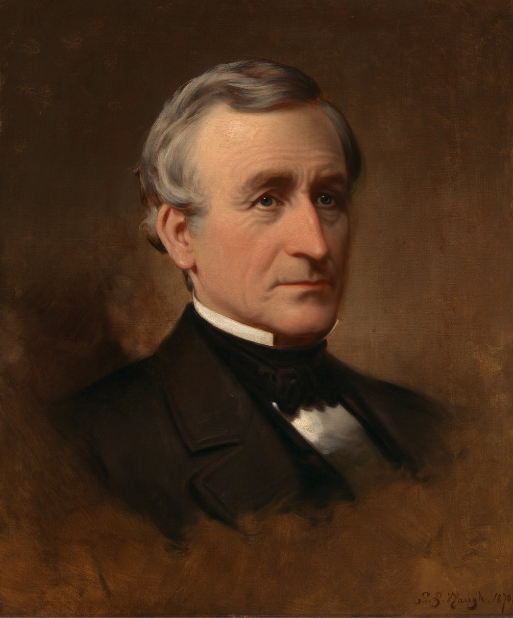 Charles Wilkes, 1870 autorstwa Samuel Bell Waugh