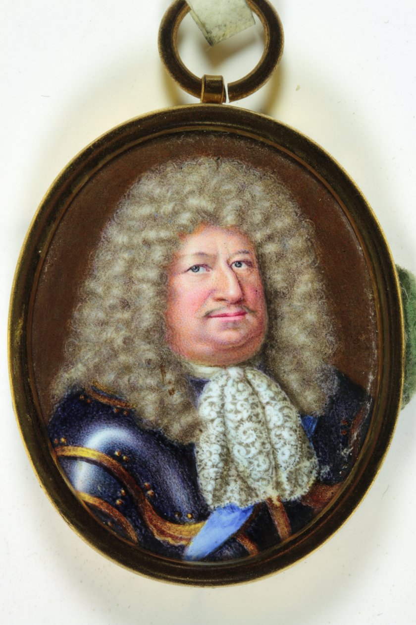 Fryderyk Wilhelm, elektor brandenburski autorstwa Samuel Blesendorf