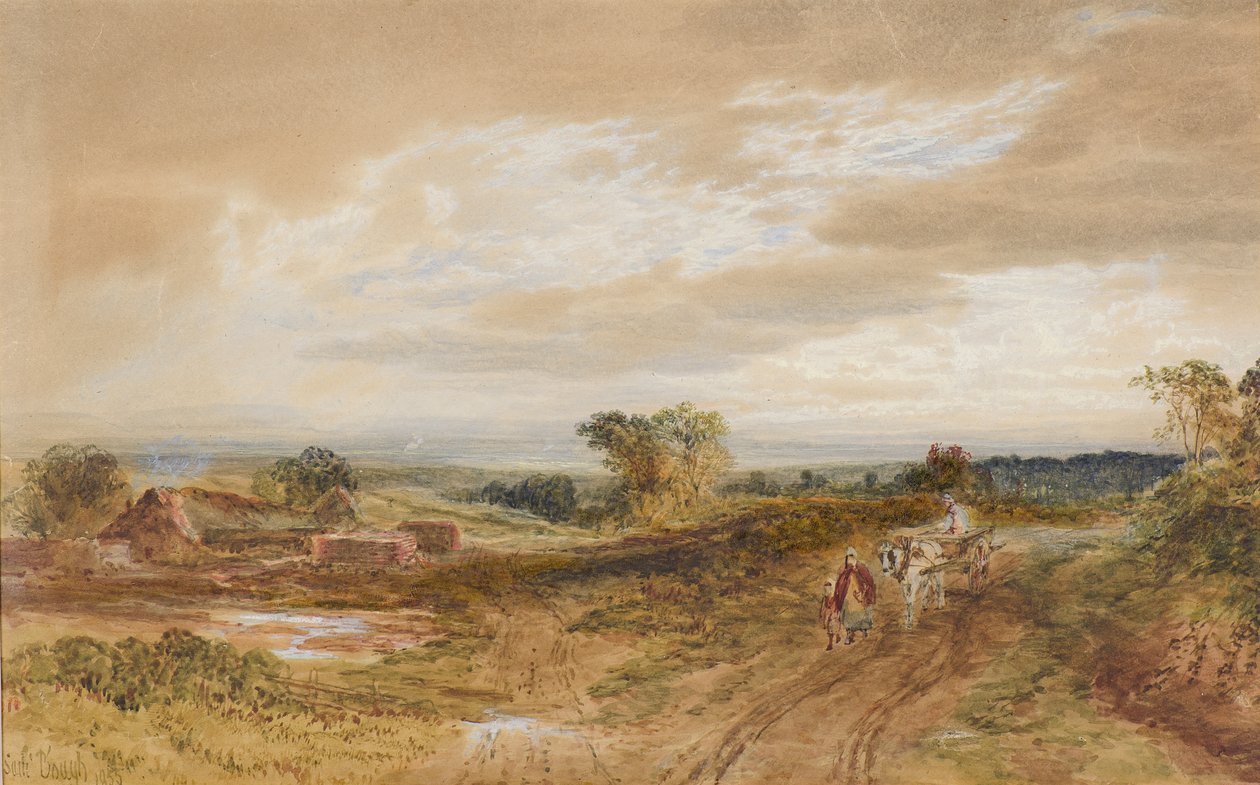 Farnham Common autorstwa Samuel Bough