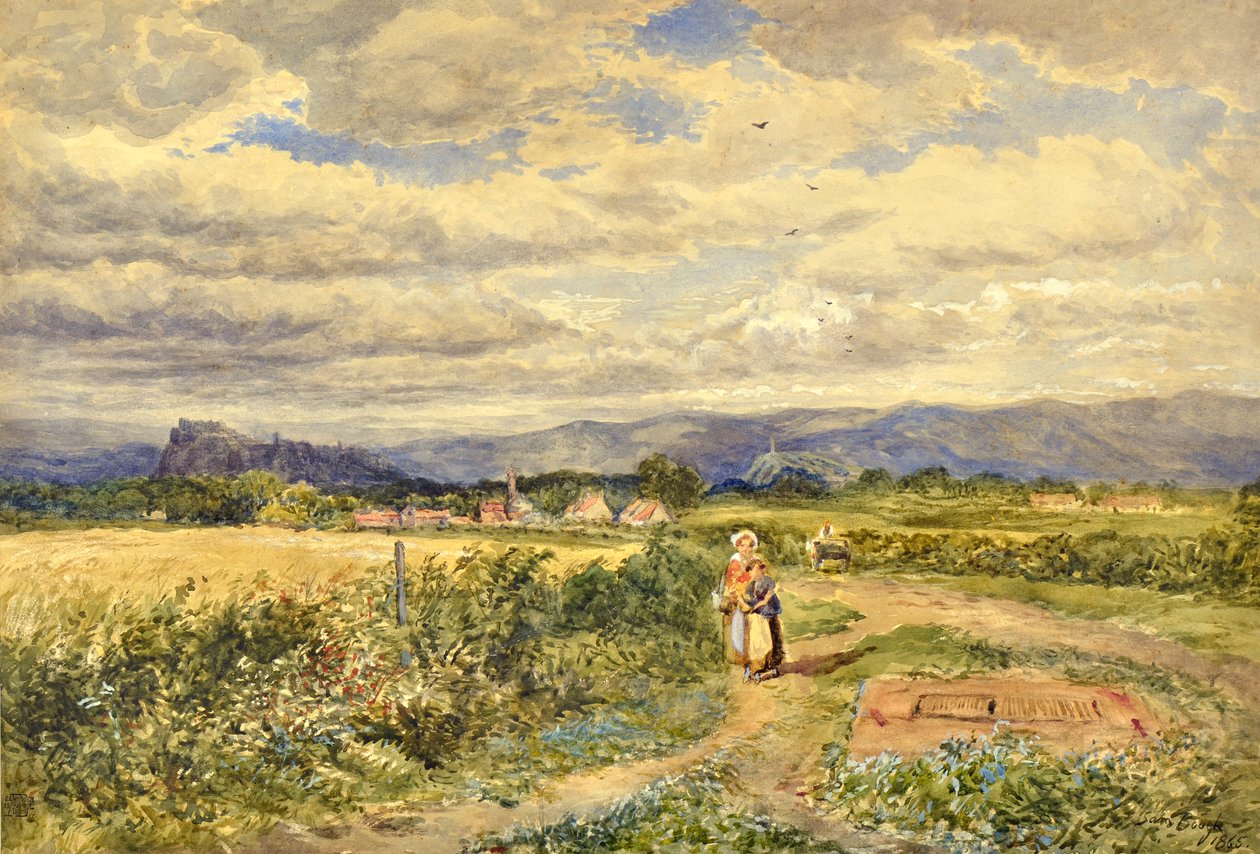 Kamień Borestone, Bannockburn autorstwa Samuel Bough