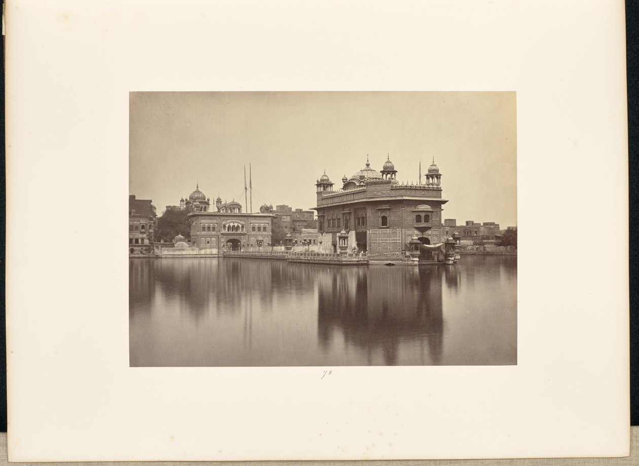 Amritsar; Złota Świątynia autorstwa Samuel Bourne