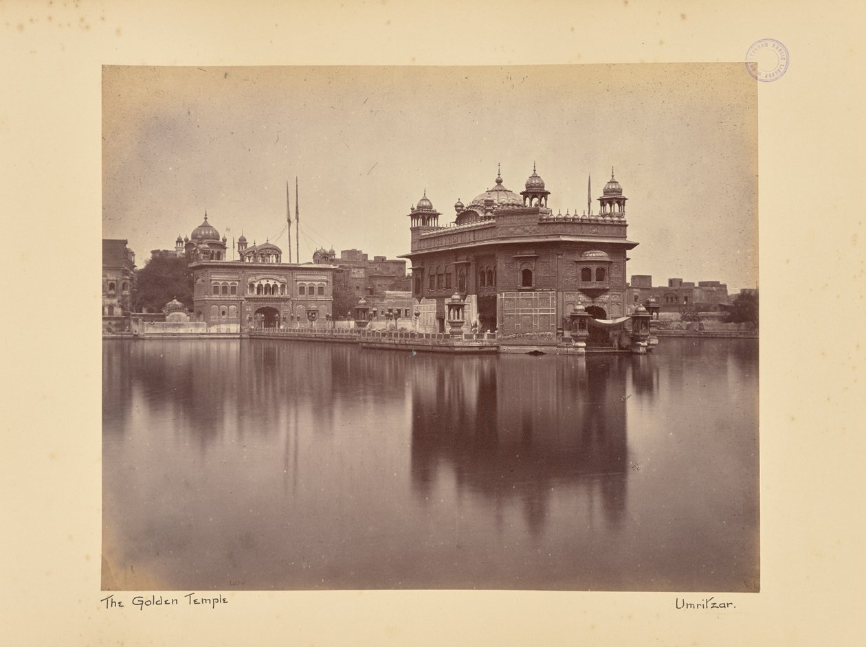 Amritsar; Złota Świątynia autorstwa Samuel Bourne