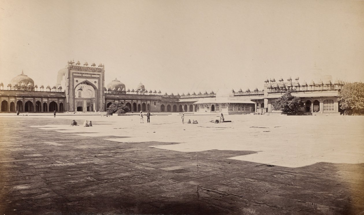 Futtehpore Sikri (1) autorstwa Samuel Bourne