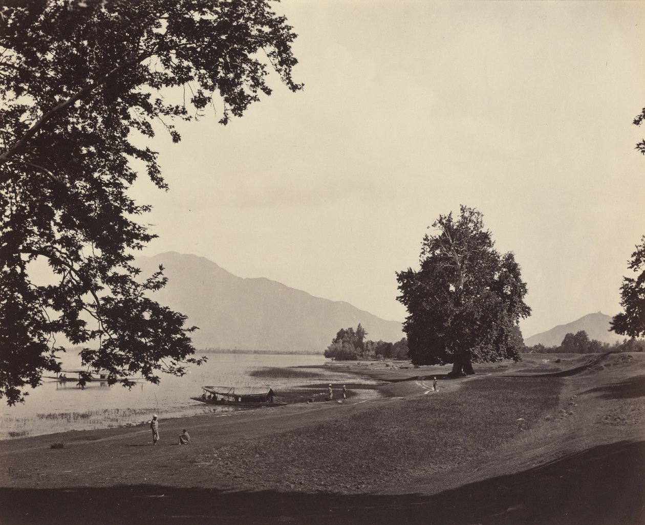 Scena z Kaszmiru, ok. 1865 (zdjęcie) autorstwa Samuel Bourne