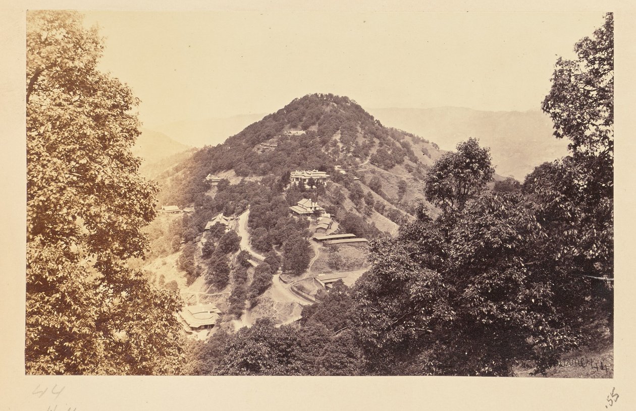 Simla; Elysium Hill autorstwa Samuel Bourne