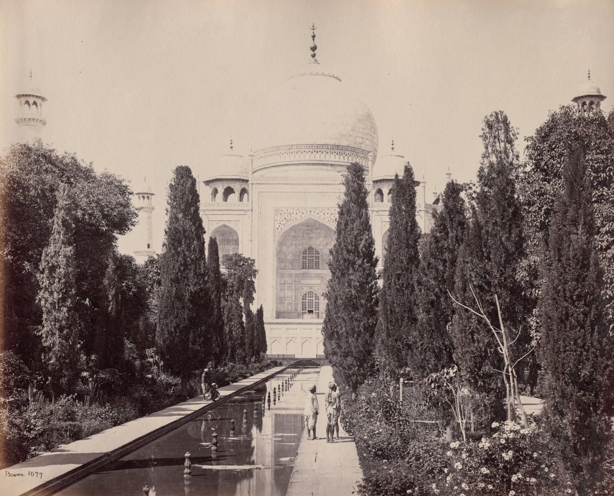The Taj autorstwa Samuel Bourne