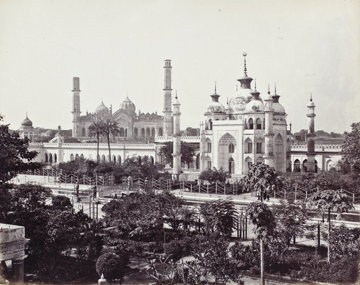 Grobowiec Zinat Algiya w kompleksie Husainabad Imambara autorstwa Samuel Bourne