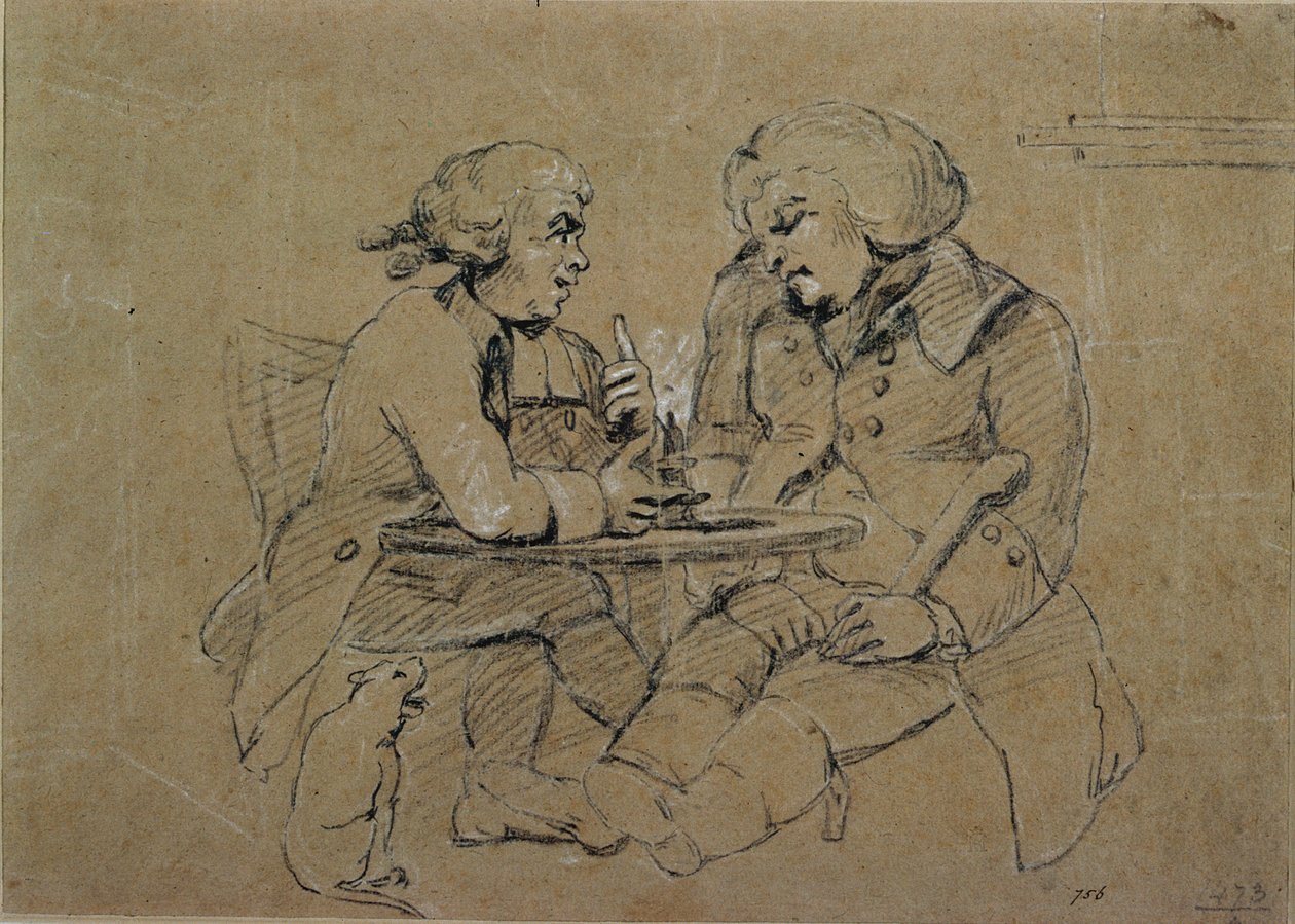 D. 756 "Picturesque Beauties of Boswell" autorstwa Samuela Collingsa (fl.1780-90) autorstwa Samuel Collings