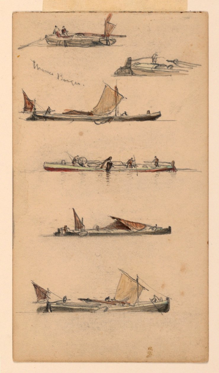 Barki Tamizy autorstwa Samuel Colman