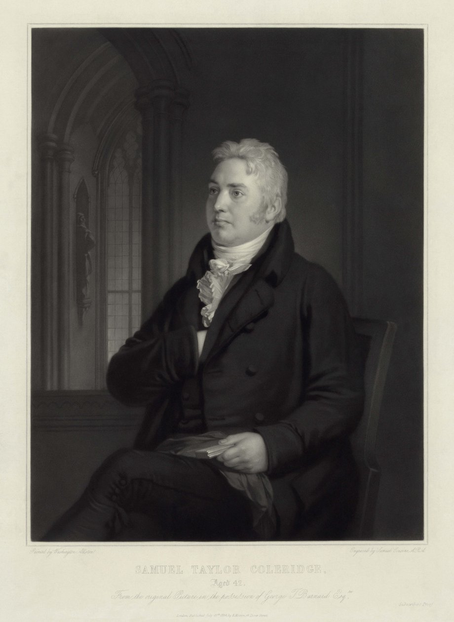 Samuel Taylor Coleridge w wieku 42 autorstwa Samuel Cousins