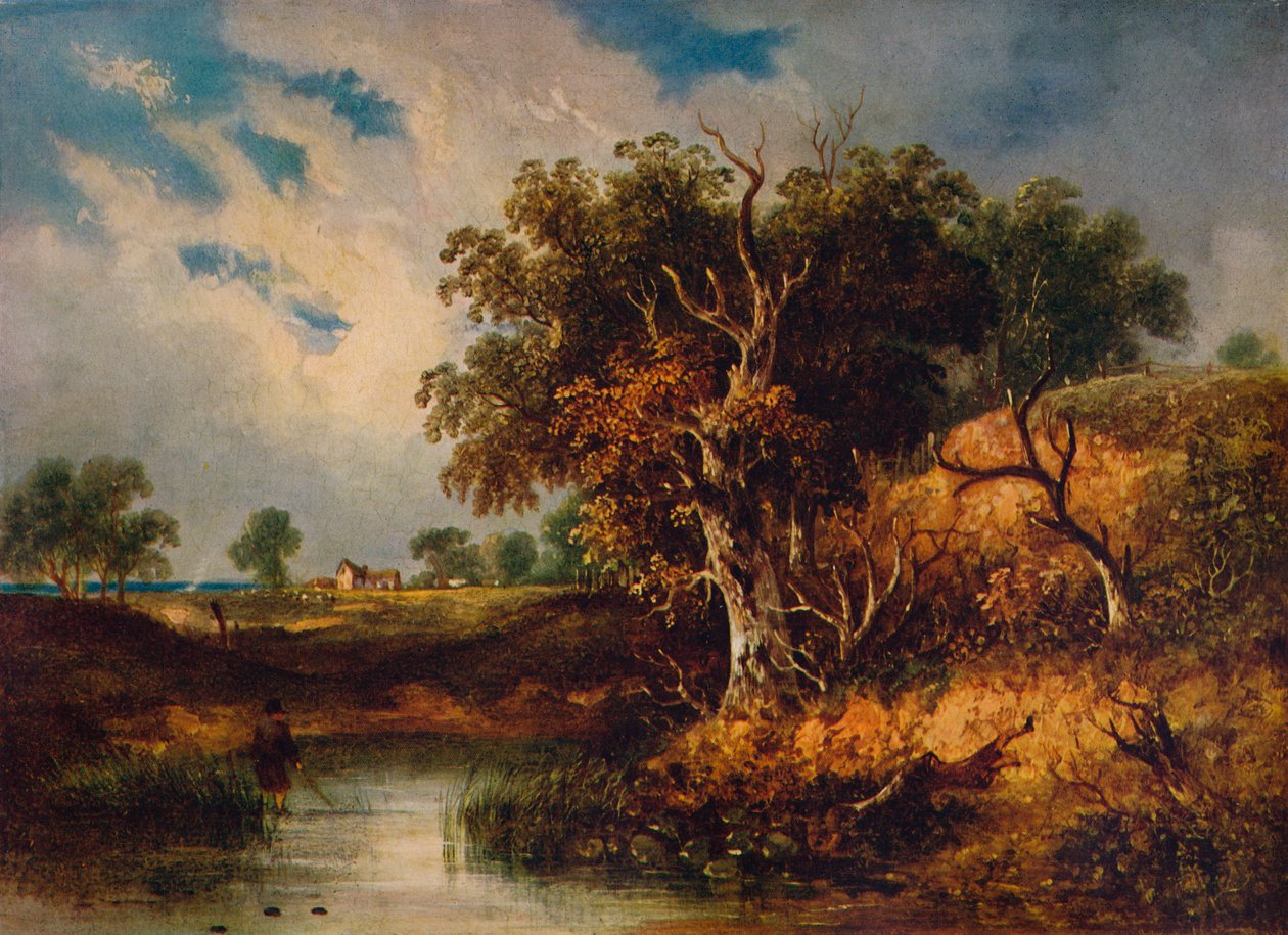 Krajobraz, 1855 autorstwa Samuel David Colkett